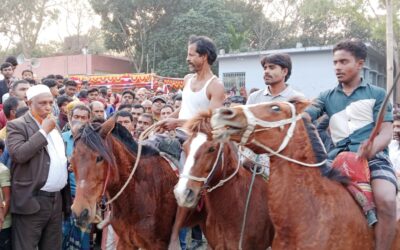 ঘিওরে সরস্বতী পূজা উপলক্ষে ঘৌড়দৌড় ও মেলা অনুষ্ঠিত