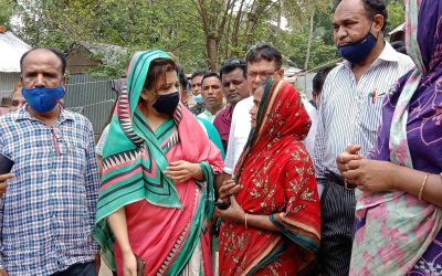 ঘুর্ণিঝড়ে ক্ষতিগ্রস্থদের পুনর্বাসনে সরকারের ভুমিকা দেখছিনা’-অভিযোগ শামা ওবায়েদের