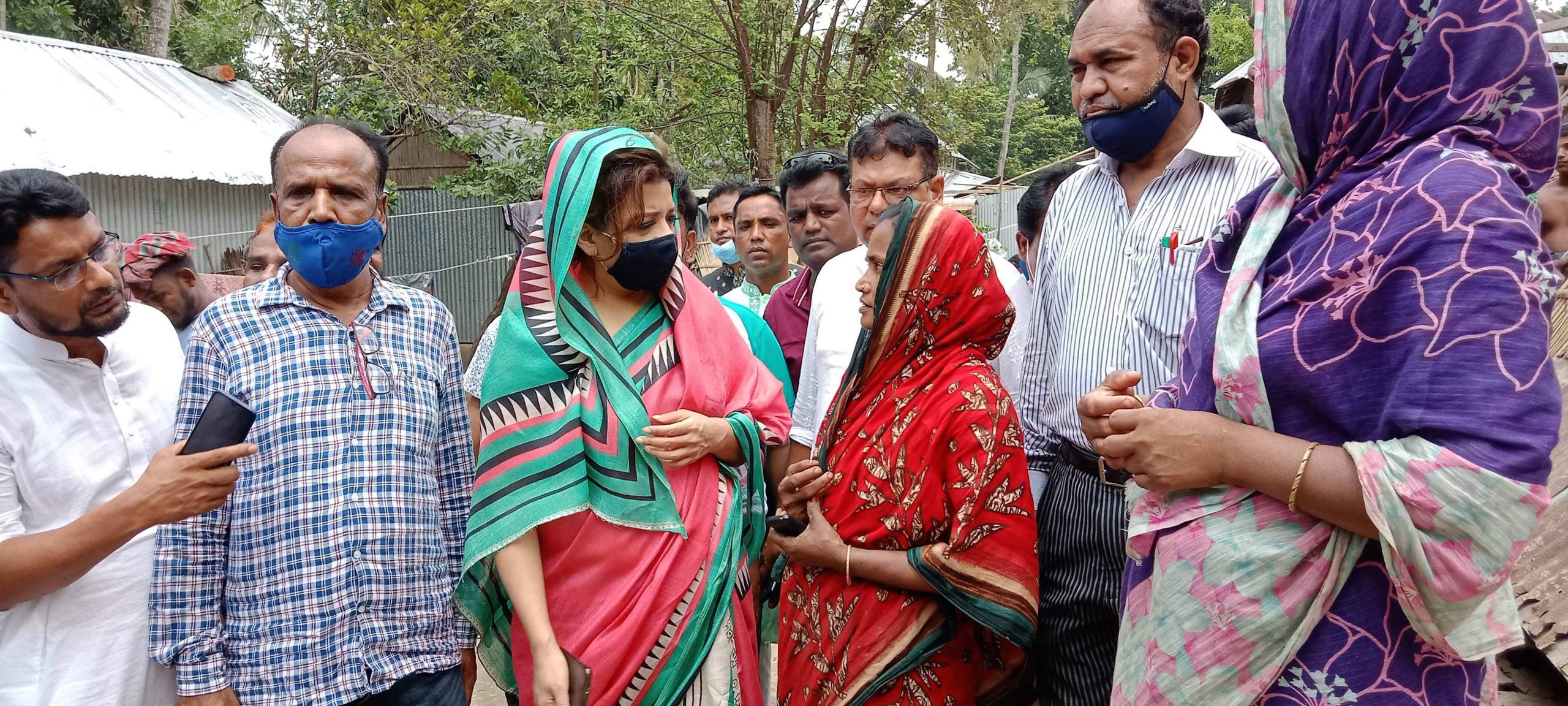 ঘুর্ণিঝড়ে ক্ষতিগ্রস্থদের পুনর্বাসনে সরকারের ভুমিকা দেখছিনা’-অভিযোগ শামা ওবায়েদের