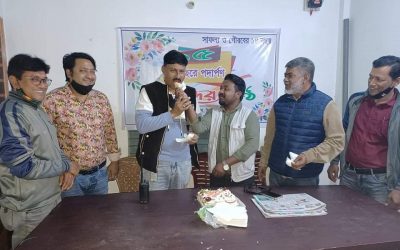 ঘিওরে দৈনিক আমাদের কন্ঠ পত্রিকার ১৫ তম প্রতিষ্ঠা বার্ষিকী পালিত