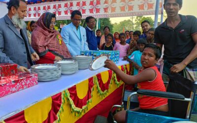 ঘিওরে প্রতিবন্ধীদের ব্যতিক্রমি ক্রীড়া প্রতিযোগিতা