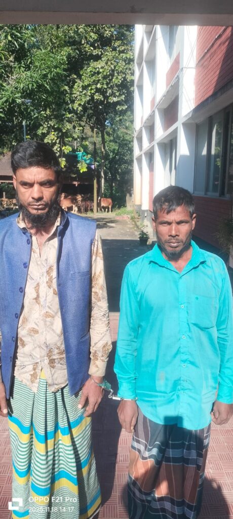 আমতলী হাট থেকে দুই গরু চোর গ্রেফতার