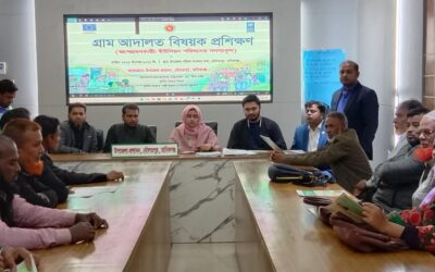দৌলতপুরে গ্রাম আদালত বিষয়ক ইউপি সদস্যদের আট দিনব্যাপী প্রশিক্ষণ কর্মশালা অনুষ্ঠিত