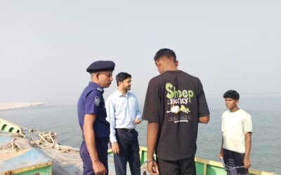 দৌলতপুরে অবৈধ বালু উত্তোলনে দায়ে জরিমানা